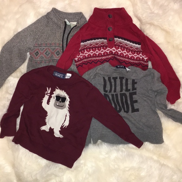 Other - lot of baby boy 12/18 month sweaters